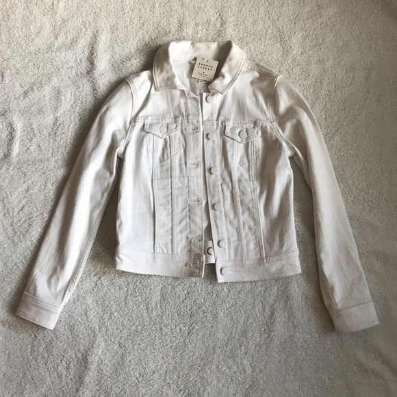kate spade white denim jacket